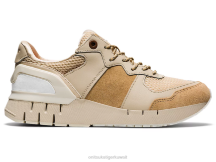Onitsuka Tiger للجنسين ريبيلاك عداء mp F20P206 أحذية بيج شاحب/أوراق بيج