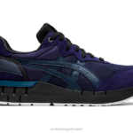 Onitsuka Tiger للجنسين عداء ريبيلاك F20P287 أحذية معطف طاووس/بحرية حديدية