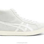 Onitsuka Tiger للجنسين فابر مرحبا نانومتر F20P151 أحذية الرمادي الجليدي / الأبيض