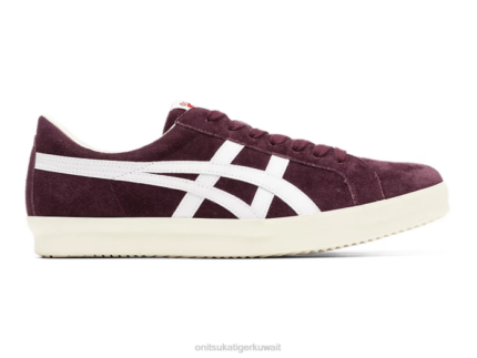 Onitsuka Tiger للجنسين فابر نانومتر F20P142 أحذية المريخ العميق / الأبيض