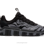 Onitsuka Tiger للجنسين متموج F20P75 أحذية العاصمة / أسود