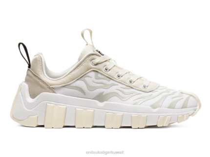 Onitsuka Tiger للجنسين متموج F20P93 أحذية أبيض/رمادي جليدي