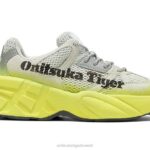 Onitsuka Tiger للجنسين مدرب ف F20P79 أحذية الظل القطبي / التجمع الأصفر