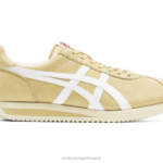 Onitsuka Tiger للجنسين مول 77 نانومتر F20P172 أحذية كيس ورقي/أبيض