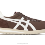 Onitsuka Tiger للجنسين مول 77 نانومتر F20P257 أحذية كستنائي/أبيض