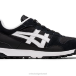 Onitsuka Tiger للجنسين هوريزونيا F20P242 أحذية أسود/أبيض