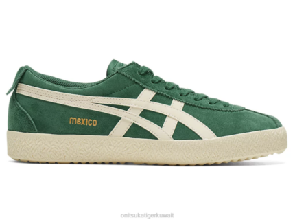 Onitsuka Tiger للجنسين وفد المكسيك F20P73 أحذية صنوبر أخضر/كريمي