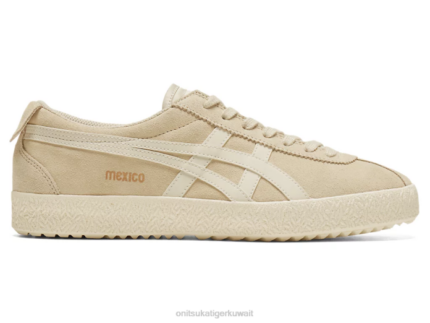 Onitsuka Tiger للجنسين وفد المكسيك F20P77 أحذية كريمة الفانيلا