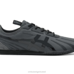 Onitsuka Tiger للجنسين tirack F20P27 أحذية جرافيت رمادي/أسود