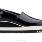 Onitsuka Tiger نحيف إسفين F20P580 أحذية أسود