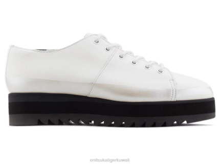 Onitsuka Tiger نحيف الدانتيل متابعة لو F20P567 أحذية أسود
