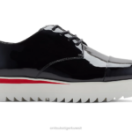 Onitsuka Tiger نحيف ديربي F20P546 أحذية أسود