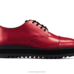 Onitsuka Tiger نحيف ديربي F20P548 أحذية البنجر الأحمر