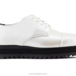 Onitsuka Tiger نحيف ديربي F20P549 أحذية أبيض